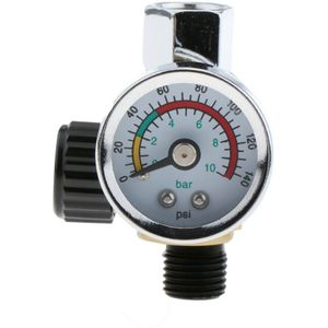 Air Control Pressure Regulator Gauge Klep Voor Devilbiss + Iwata Spray Tool