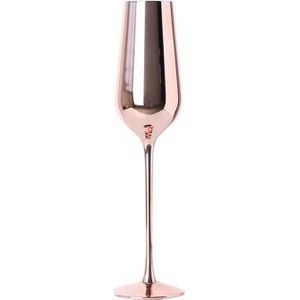 Luxe Huis Roze Rose Goud Electroplated Loodvrij Glas Rode Wijn Glas Champagne Glas Cocktail Glaswerk Bar Woondecoratie