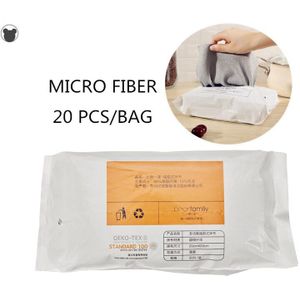 BEER FAMILIE 20 stks/zak MICRO FIBER Lui Microfiber Doeken servet extractie Wegwerp serviette/duster/servetten/vaatdoek