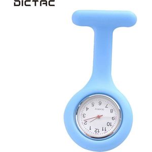 Blauw Leuke Mode Siliconen Verpleegkundigen Broche Tunic Fob Horloge Kids Jongen Meisje