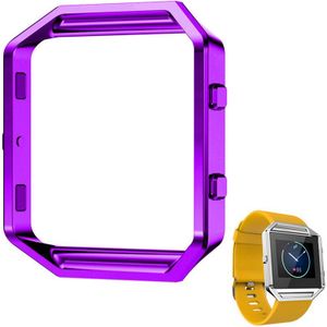 Metalen beschermhoes Frame Case Cover Shell Voor Fitbit Blaze Roestvrije Vervanging case Activiteit Tracker Horloge Accessoires