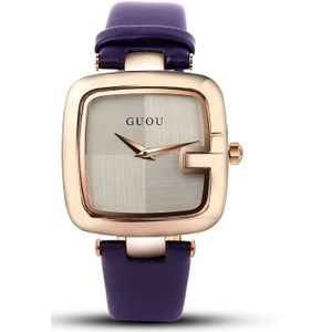 Guou Vrouwen Horloges Dames Horloges Voor Vrouwen Armband Horloge Vrouwen Luxe Montre Femme Vierkante Klok Saat