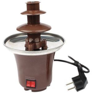 Beste Mini Chocolade Fondue, Elektrische Rvs Fondue Pot Chocolade Smelten Machine Dompelen Dessert Fruit Boter Che