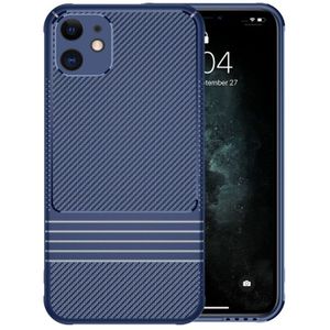 Iphone 11 Mobiele Telefoon Shell Siliconen Soft Shell Apple 11 Pro Max Carbon Fiber Anti-Val Tpu Beschermende mouw