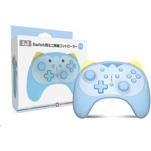 Cartoon Kitten Iine Kat 4nd Draadloze Controller Voor Nintendo Switch/Schakelaar Lite Gamepad Joystick Voice Wakker Hoofdtelefoon Plug