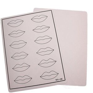 Latex Lippen Wenkbrauw Praktijk Huid Permanente Make-Up Lip Tattoo Training Zowel Side Geen Inkt Nodig Puntjes Lijn Microblading Levert