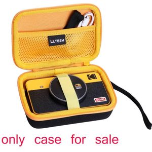 Ltgem Waterdichte Eva Hard Case Voor Kodak Mini Shot 2 Retro Draagbare Draadloze Instant Camera & Foto Printer-Geel
