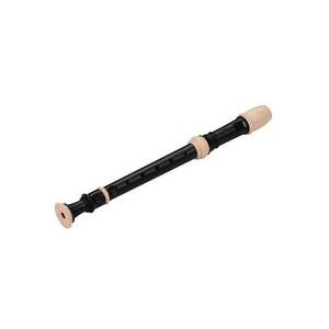 Duitse Stijl Vingerzetting 8 Gaten Klarinet Sopraan Descant Recorder Fluit Met Cleaning Stick Lanyard Vinger Rust Wind Instrument