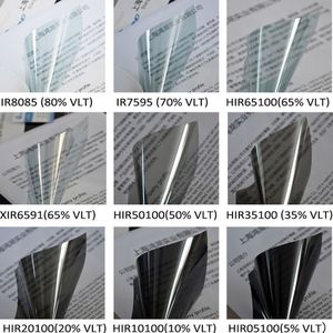 Auto Car Window Voorruit Tint Vinyl Film 80% VLT Nano Keramische Solar Tint Zelfklevende Sticker Film Folies 50x200cm