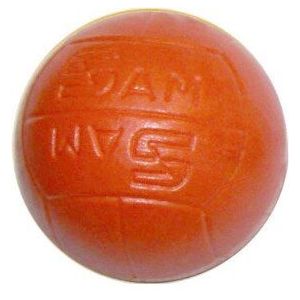 Bal Voetbal Plastic Orange Golfbal 33 Mm 17.5gr
