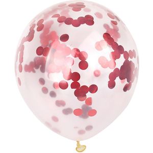 30 Pcs Transparante Latex Confetti Ballonnen 12 Inch Ronde Veelkleurige Bal Verjaardagsfeestje Bruiloft Decoratie Pailletten Ballon