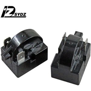 2 Pins 22 ohm Koelkast PTC Starter Relais Zwart/Compressor Relais