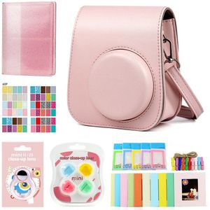 Fujifilm Instax Mini 11 Camera Accessoires Bundel Kit Schouderriem Bag Case Fotoalbum Film Frame Filters Selfie Lens Set