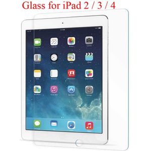 Voor iPad 2/3/4 gehard glas screen protector iPad2 A1395 A1396 A1397 iPad3 A1416 A1430 A1403 iPad4 a1458 A1459 A1460 film
