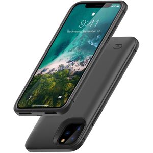Batterij Oplader Voor Iphone 11 11 Pro Slim Externe Batterij Power Bank Opladen Cover Voor Iphone 11 Pro Max batterij Case