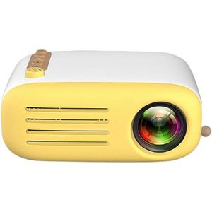Full-Mini Draagbare Projector Fhd 1080P Kleur Led Cartoon Projectie Met Ingebouwde Luidsprekers Voor Home Audio visuele