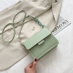 Mini Bag Vrouwelijke Lente Model Casual Alle-Match Mode Kleine Vierkante Tas Retro Schouder/crossbody Tas