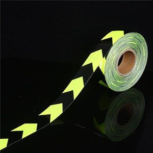 Vervoer Voertuigen Reflecterende Tapes Veiligheidswaarschuwing Markeringen Stickers Hoge Zichtbaarheid Pijl Patroon Richting Reflecterende Stickers