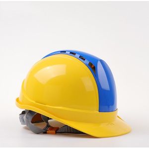 Veiligheid Helm Harde Hoed Beschermende Werk Cap Hoge Sterkte Abs Ademende Constructie Elektricien Helmen