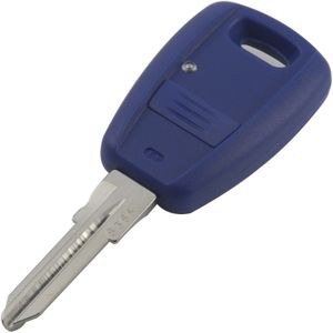 Bilchave 10Pcs Transponder Ignition Afstandsbediening Auto Sleutel Shell Zonder Chip Voor Fiat Punto Punto Seicento Met Ongesneden Blad GT15R/Sip22