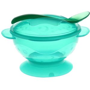 Antislip Muur Zuig Kind Servies Baby Kids Sucker Gerechten Gravity Bowl