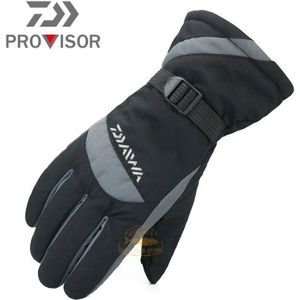 Winter Daiwa Vissen Handschoenen Waterdichte Ski Handschoenen Outdoor Sport Plus Fleece Handschoenen Antislip Warm Vissen Handschoenen