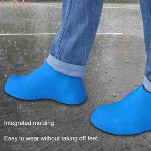 Waterdichte Regen Overschoenen Reizen Outdoor Draagbare Herbruikbare Rubber Antislip Regen Boot Overschoenen Unisex Schoen