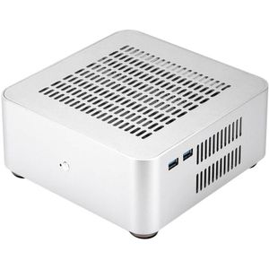 L80S Computer Gevallen Aluminium Chassis Desktop Mainframe Met Usb 3.0 Poort Hollow Voor Game Chassis Diy Mini Pc Itx Case