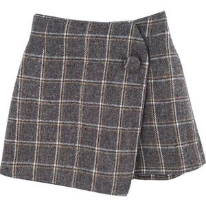 Herfst baby meisjes Plaid Rok Mode Elastische Taille Kinderkleding Kinderen Rokken Voor Meisjes 4 5 6 7 8 9 10 11 12 jr