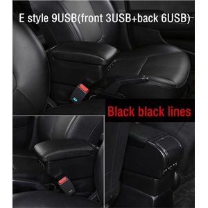Voor Chevrolet Spark Auto Armsteun Lederen Arm Rest Auto-Styling Armsteun Doos Center Console Accessoires Decoratie Auto