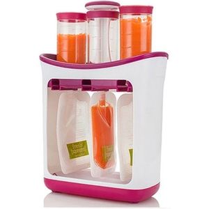 Babyvoeding Maker Squeeze Voedsel Station Biologisch Voedsel Voor Pasgeboren Verse Fruit Container Opslag Babyvoeding Maker