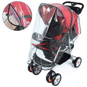 Universal Buggy Kinderwagen Wandelwagen Kinderwagen Transparante Regenhoes Baby Reizen Cover