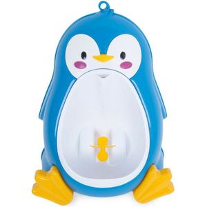 Baby Jongen Potty Toilet Training Pinguïn Kinderen Stand Verticale Urinoir Jongens Pee Baby Peuter Muur Gemonteerde Blauw