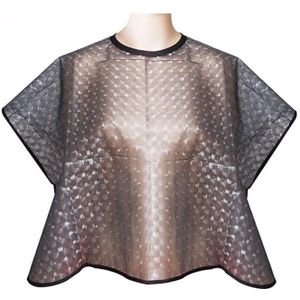 1Pc Professionele Tpu Kappers Cape Waterdicht Haarkleuring Wraps Kapper Schoudervullingen Haar Verven Kapsel Schort Voor Salon