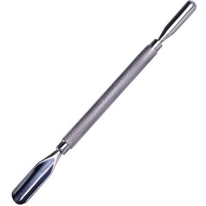 1Pc Rvs Nail Art Dubbelzijdig Cuticle Vinger Dode Huid Gesneden Remover Pusher Manicure Pedicure Nail Care Tools LA1-9