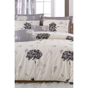 Double Personality Easily Ironed Duvet cover set Efil Beige-Gray, Comforter Set, Bed Set, linens and bedding sets