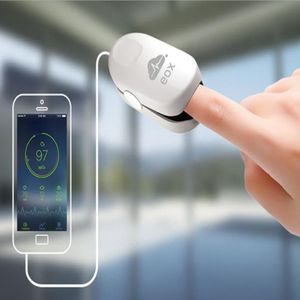 App Vinger Clip Oximeter Monitoren Bloed Zuurstof Hartslag, Geschikt Voor Iphone Android Telefoon Data Opslag En Uploaden