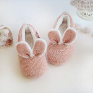 Suihyung Winter Vrouwen Thuis Slippers Warme Pluche Slides Indoor Schoenen Grote Oren Huis Katoen Slip Op Dames Meisje Slaapkamer Vloer schoenen