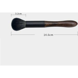 1Pcs Geitenhaar Make-Up Borstel Foundation Blush Detail Markeerstift Stereotype Base Professionele Make-Up Tool