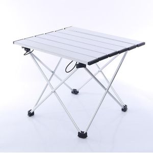 Outdoor aluminium klaptafel camping draagbare barbecue tafel draagbare multifunctionele ultra licht mini picknick tafel