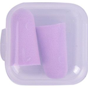 Anti-geluid Soft Oordopjes Geluidsisolatie Gehoorbescherming Oordopjes Slapen Stekkers Voor Reizen Ruisonderdrukking Met Plastic Case