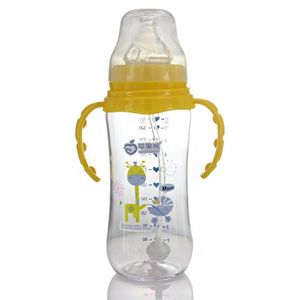 320 Ml Baby Flessen Zuigfles Met Anti-Slip Handvat & Cup Water Brede Mond Speciale Multifunctionele Fles