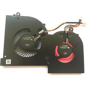 SSEA laptop CPU GPU koelventilator voor MSI GS65 GS65VR P65 MS-16Q2 16Q2-CPU-CW 16Q2-GPU-CW