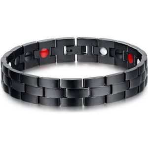 Zwart Magnetische Armband Trend Magneet Titanium Stalen Armband En Armbanden Voor Mannen Vrouwen Charm Armband Sieraden