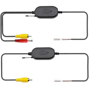 12V 2.4Ghz Auto Draadloze Zender En Ontvanger Voor Voertuig Spare Camera/Front Auto Camera