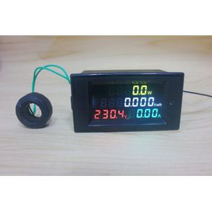 Ac 80-300V Lcd 100A Volt Watt Power Meter Ammeter Voltmeter Elektrische Kwh Meter