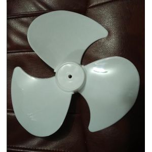 100% 12 inches wit plastic tafel of stand fan blade 3 blades 27 cm diameter 8mm gat