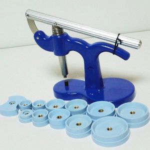Professionele Horloge Bezel Inserts Horloge Gereedschap Horloge Horlogemaker Druk Repair Tools Kit Wathes Case Crystal Glas Druk Gereedschap Set