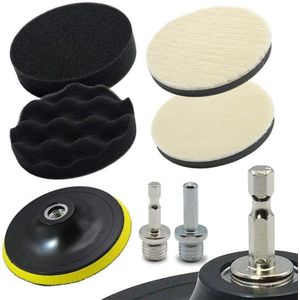 Auto Polijstmachines En Buffers Set Polijsten Boor Professionele Wax Verf Schoon Polish Compound Spons Pad Auto Polijstmachines Kit