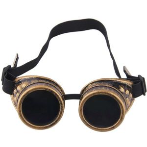Voociec Vintage Stijl Steampunk Goggles Lassen Punk Bril Cosplay